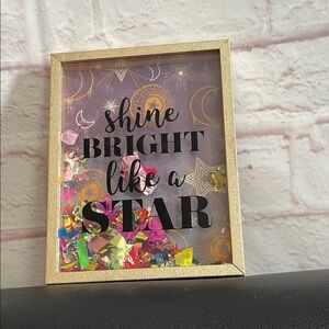 Gold Framed Inspirational Wall Art